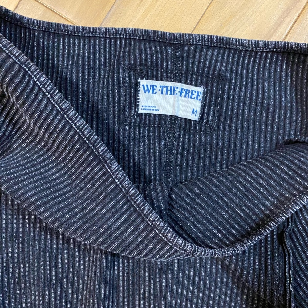 We The Free Ribbed Off-Shoulder Top - Picture 4 of 4